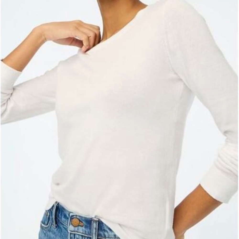 J Crew Cotton Teddie sweater Size XL - Picture 2 of 8